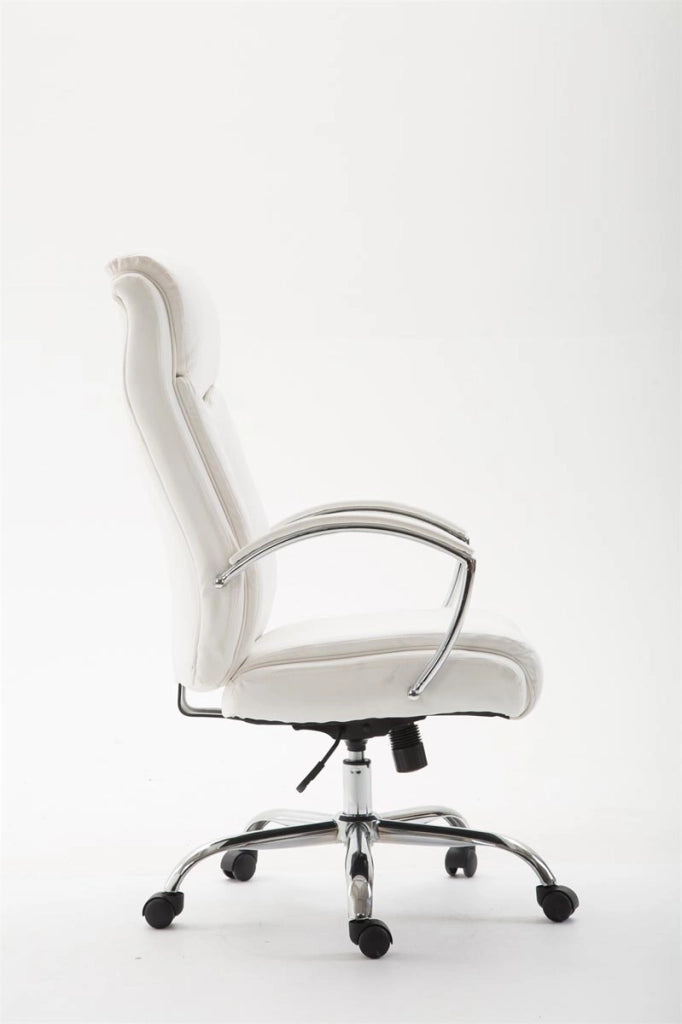 Sedia ufficio VAUD XL in similpelle bianco