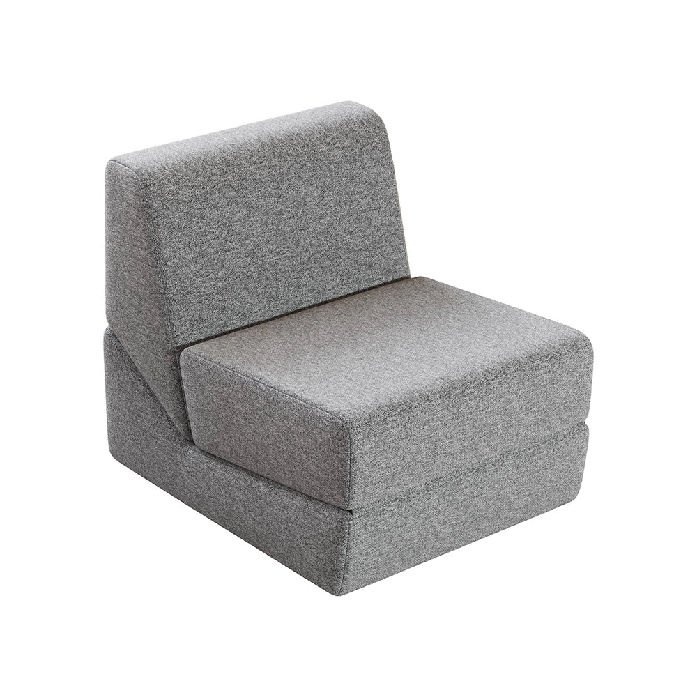 Divano letto pieghevole - Xylo - Mini lounge con triplo materasso, grigio