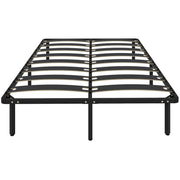 Letto contenitore 140x190 ¨C zephmum ¨C nero, metallo, 140x190