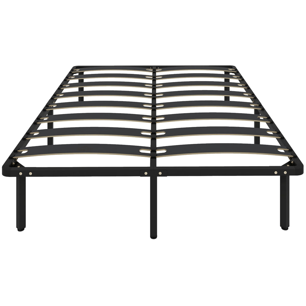 Letto contenitore 140x190 ¨C zephmum ¨C nero, metallo, 140x190