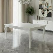 Tavolo allungabile Verona 140x80 colore bianco