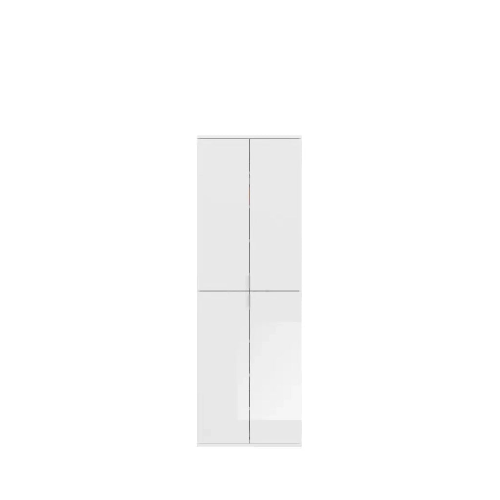 Armadio contenitore 12 porte BODITE – Bianco lucido – Design moderno