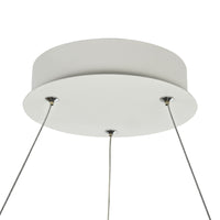 Lampada pendente Modern in Metallo Nola Bianco