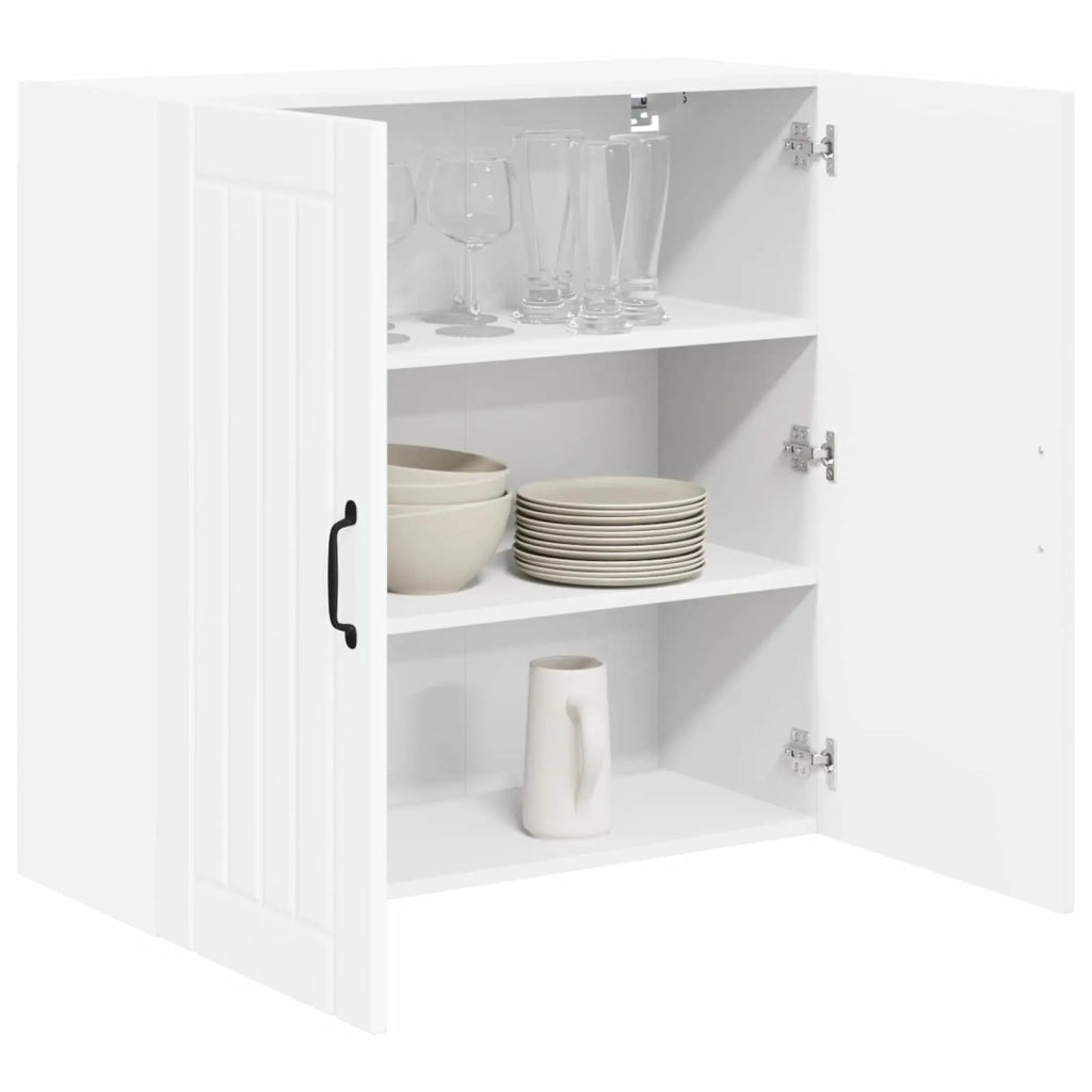 Armadietto a muro LUCCA Bianco 80 x 31 x 80 cm 885055