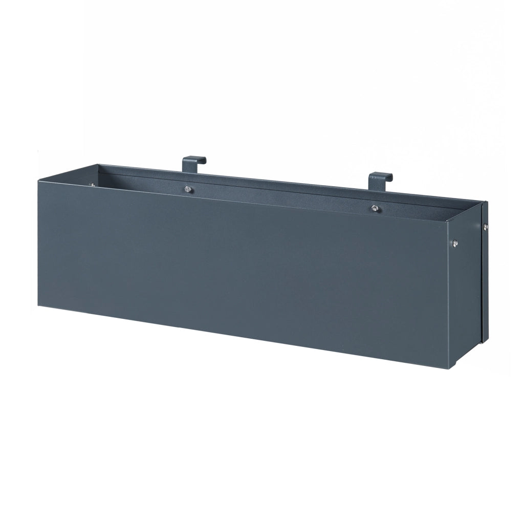 Cassetta di Fiori Achtkarspelen per Balcone 50 x 12 x 15 cm Antracite [en.casa]