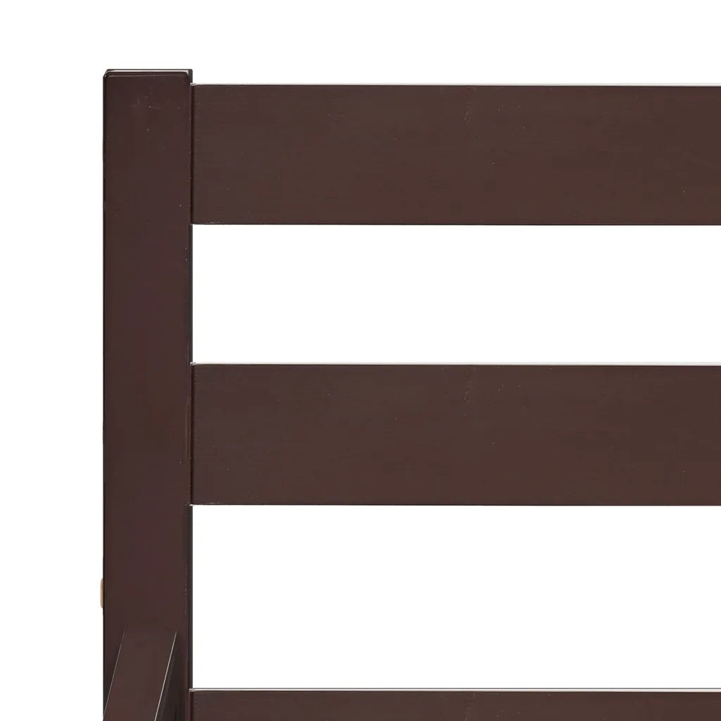 Giroletto senza Materasso Marrone Scuro 160x200 cm Legno Pino