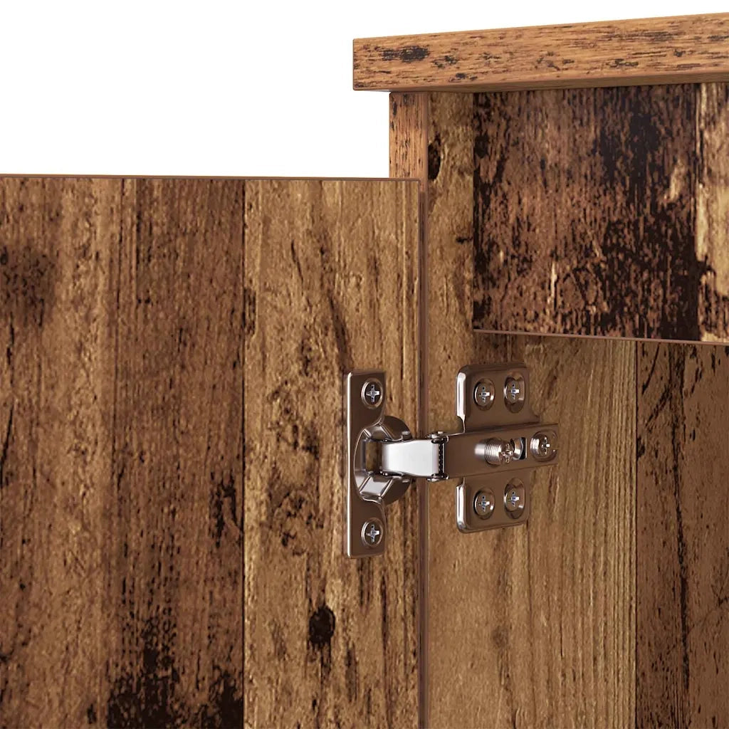 Credenza-Buffet-Armadio da cucina Legno vecchio 60 x 35 x 70 cm Legno multistrato 339674