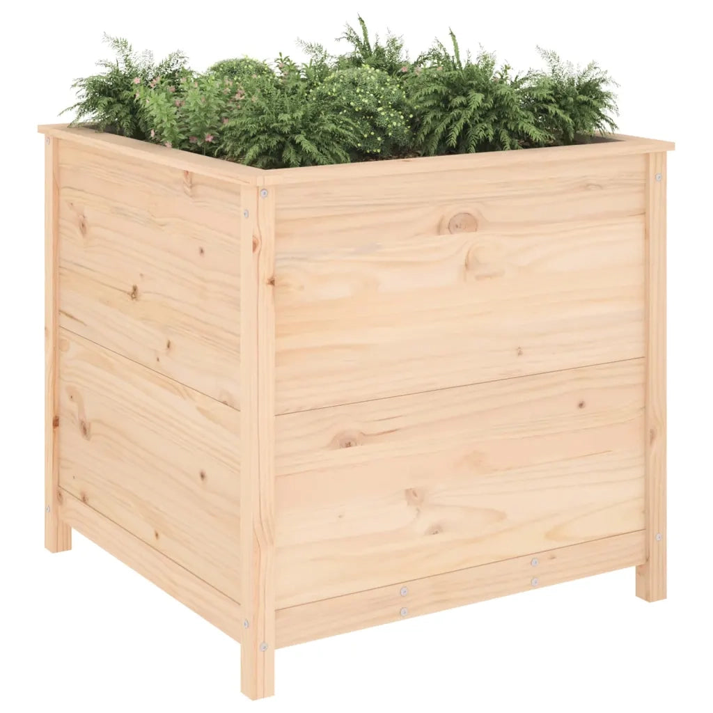 Fioriera da Giardino 82,5x82,5x78 cm in Legno Massello di Pino 825303