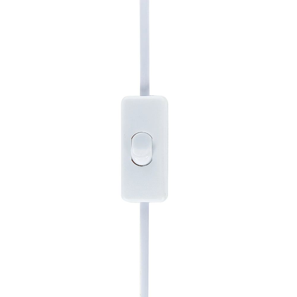 Lampada da Tavolo in Ceramica Gialla 49 cm Motivo Geometrico Beige Paralume Tamburo Comodino Soggiorno Camera da Letto Illuminazione