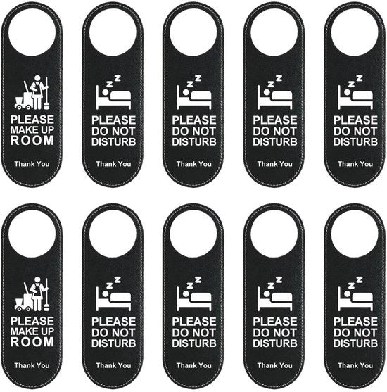 Set di 10 Maniglie per Porte a Doppia Facia per Hotel e Bar