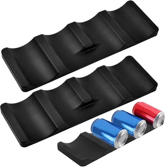Organizzatore per bottiglie - Ripiano per frigorifero - Capacità fino a 10 bottiglie - Materiale PP antiscivolo - Sicuro per alimenti - Antiscivolo