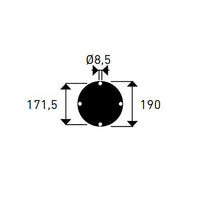 Doccia da Giardino Doppia 2 Temporizzatori e Lavapiedi ATI Docce MUL-2P Inox Anodizzato
