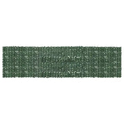 Paravento da Balcone con Foglie Verde Scuro 600x150 cm 315494