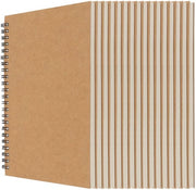 Libretto di Disegno 16 Unità - A5 - Legato a Spirale - 30 Fogli/60 Pagine - Copertina in Carta Resistente - Ideale per Artisti - Quaderno di Note