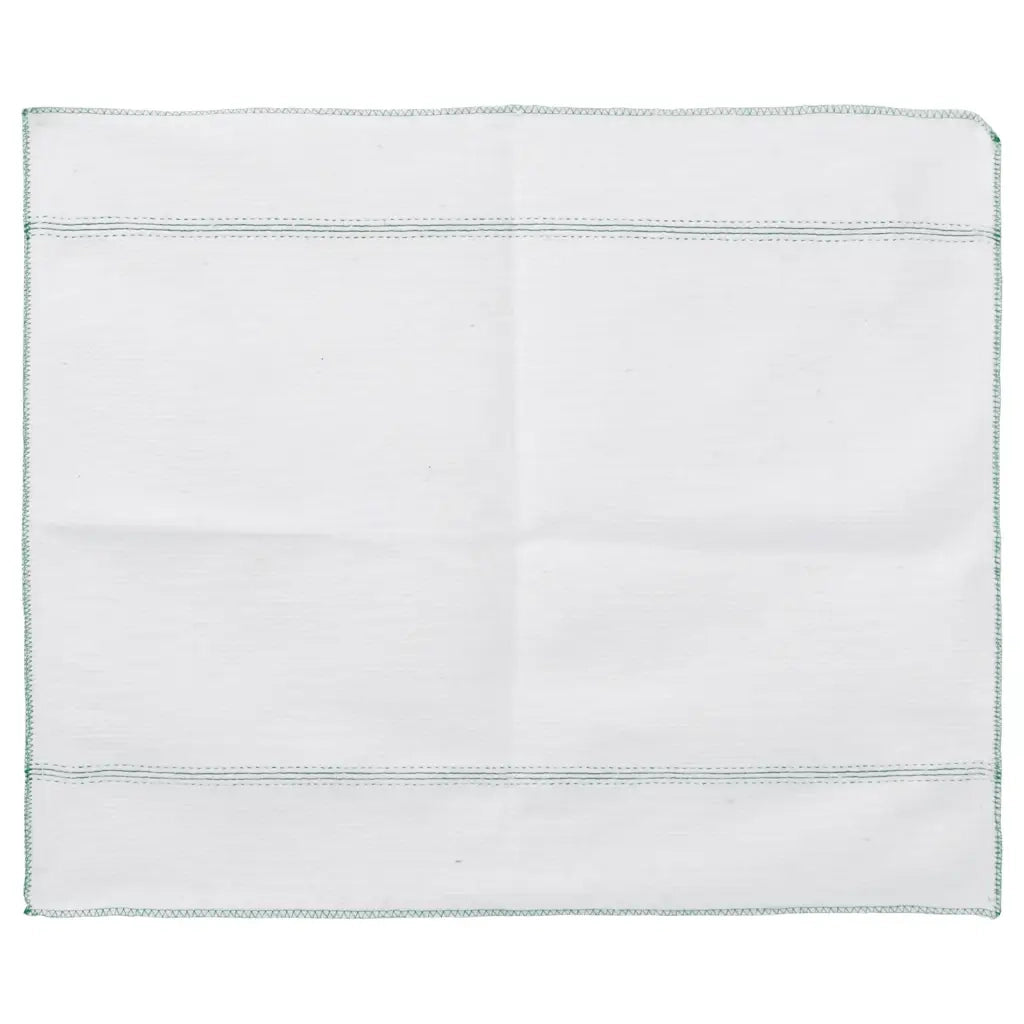 Panni per la Pulizia 50pz Righe Bianche e Verdi 50x60 cm 4014092