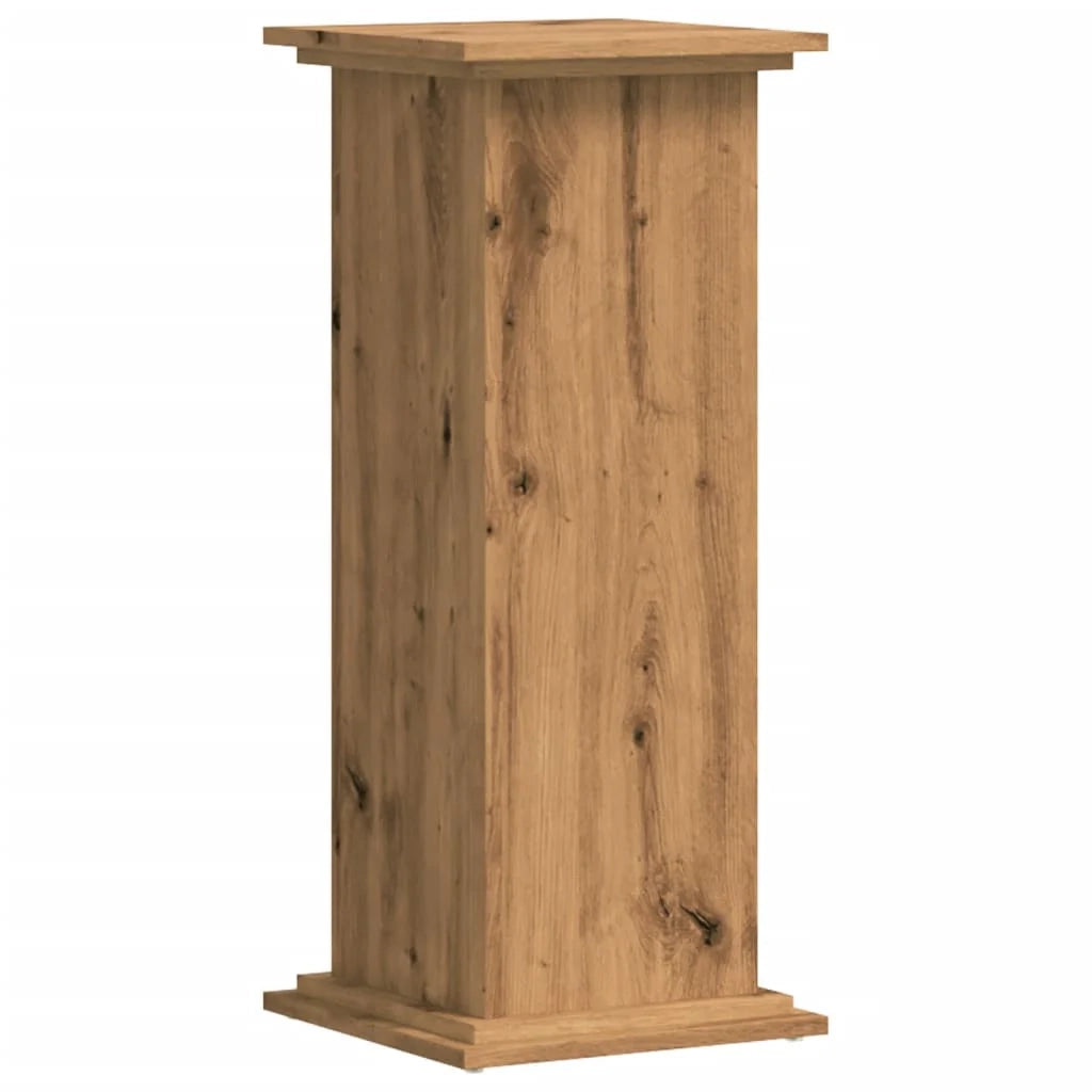 Portavasi mobiletto per fiori 33 x 33 x 80 cm legno ingegnerizzato marrone 02_0045153