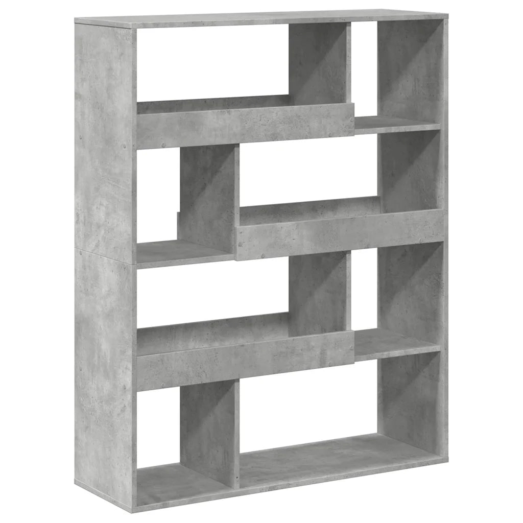 vidaXL Divisorio Stanza Grigio Cemento 100x33x125,5 cm in Truciolato