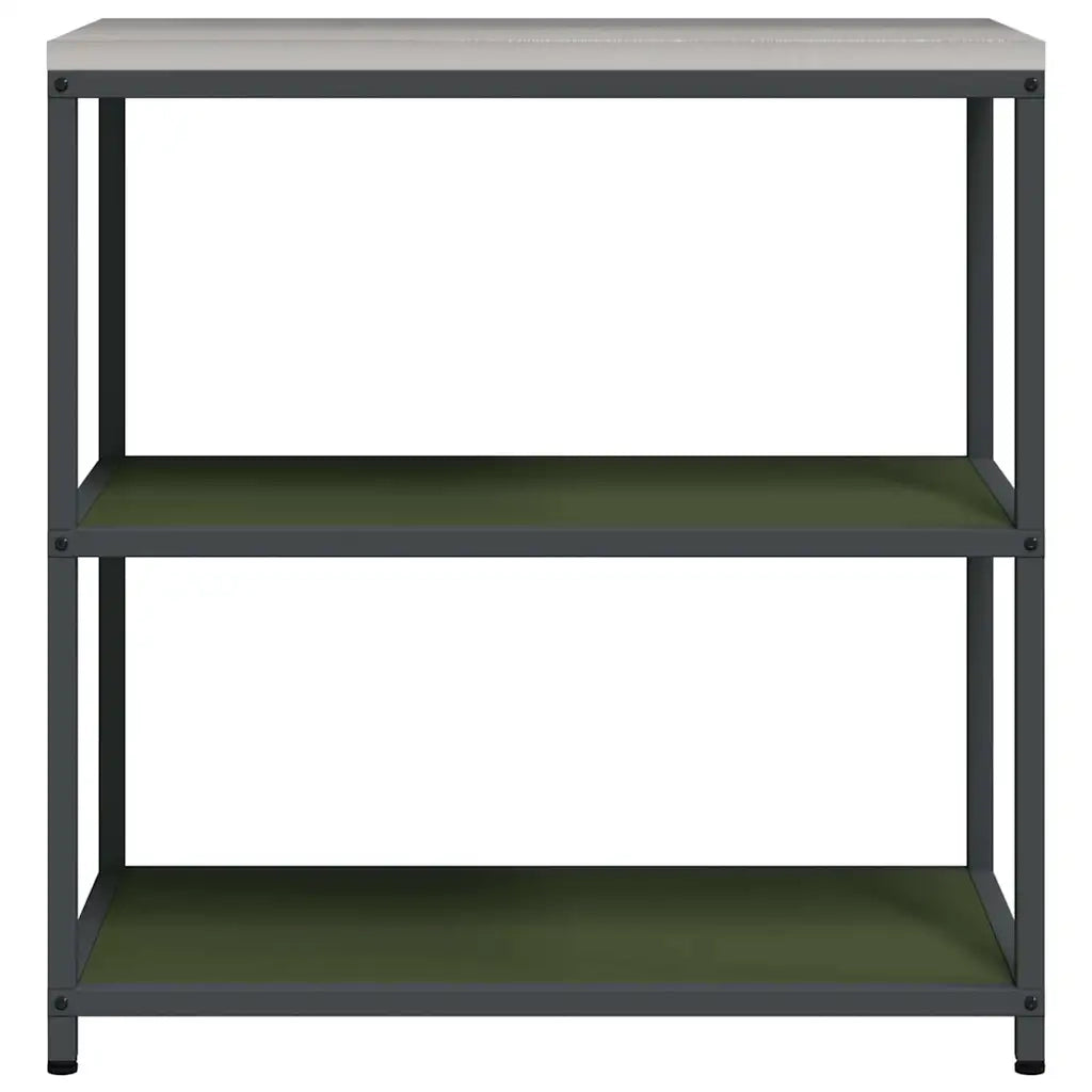 Pensile da cucina | Stoccaggio in cucina HATTEM Verde oliva 90 x 50 x 92 cm Acciaio