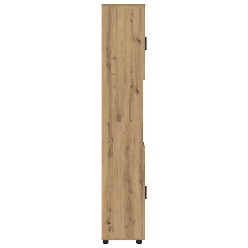 Mobile da Bagno con porta Rovere artigianale 30 x 35 x 192 cm 883343