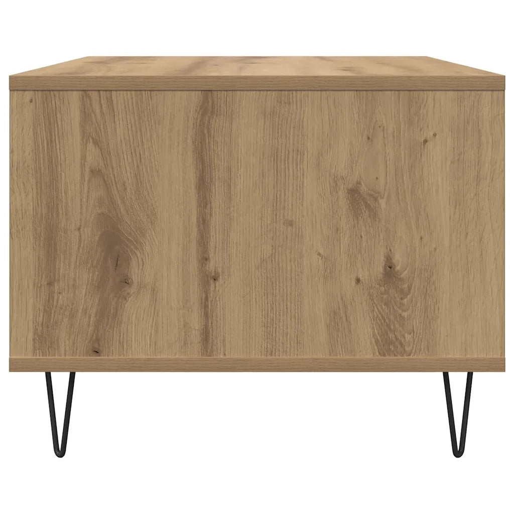 Tavolino da salotto rovere artigianale 60 x 50 x 40 cm 879610