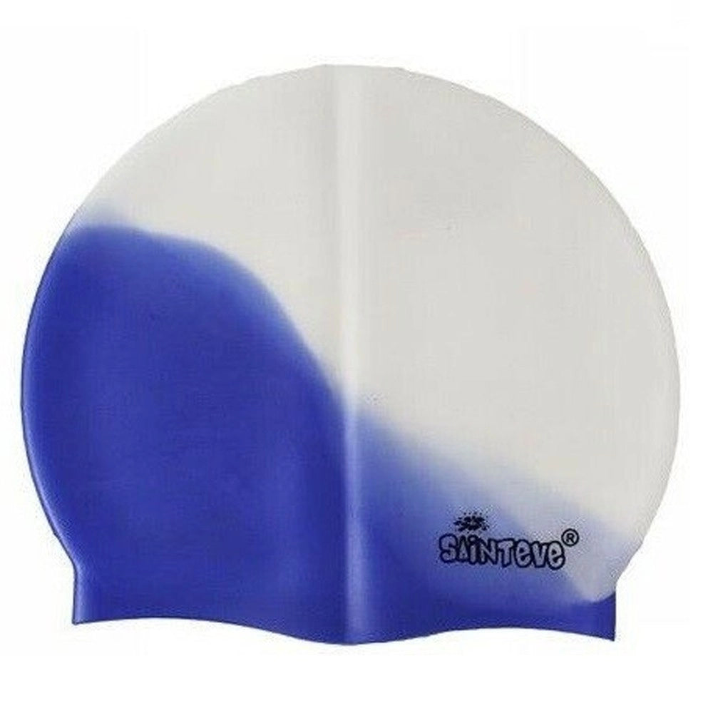 Trade Shop - Cuffia Piscina Mare Nuoto In Silicone Colorata Unisex Per Capelli Lunghi Adulto -