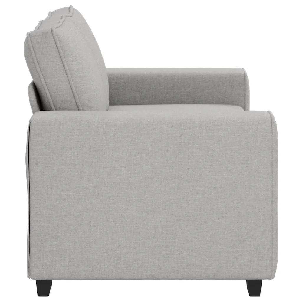 Divano a 2 Posti-Sofa 2 Posti Grigio Nuvola 120 cm in Tessuto 694292