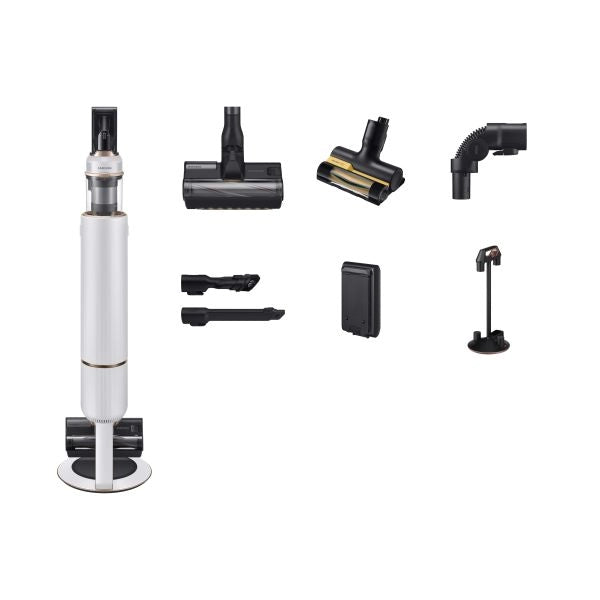 Samsung vs20b95823w aspirapolvere a bastone 2 in 1 batteria secco senza sacchetto 210 w nero, bianco - 8806095108926