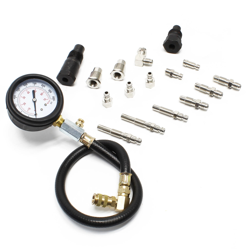 Tester compressione motore per auto e camion con motori diesel TDI e CDI, 0-70 bar, set da 21 pezzi per ripristinare compressione motore