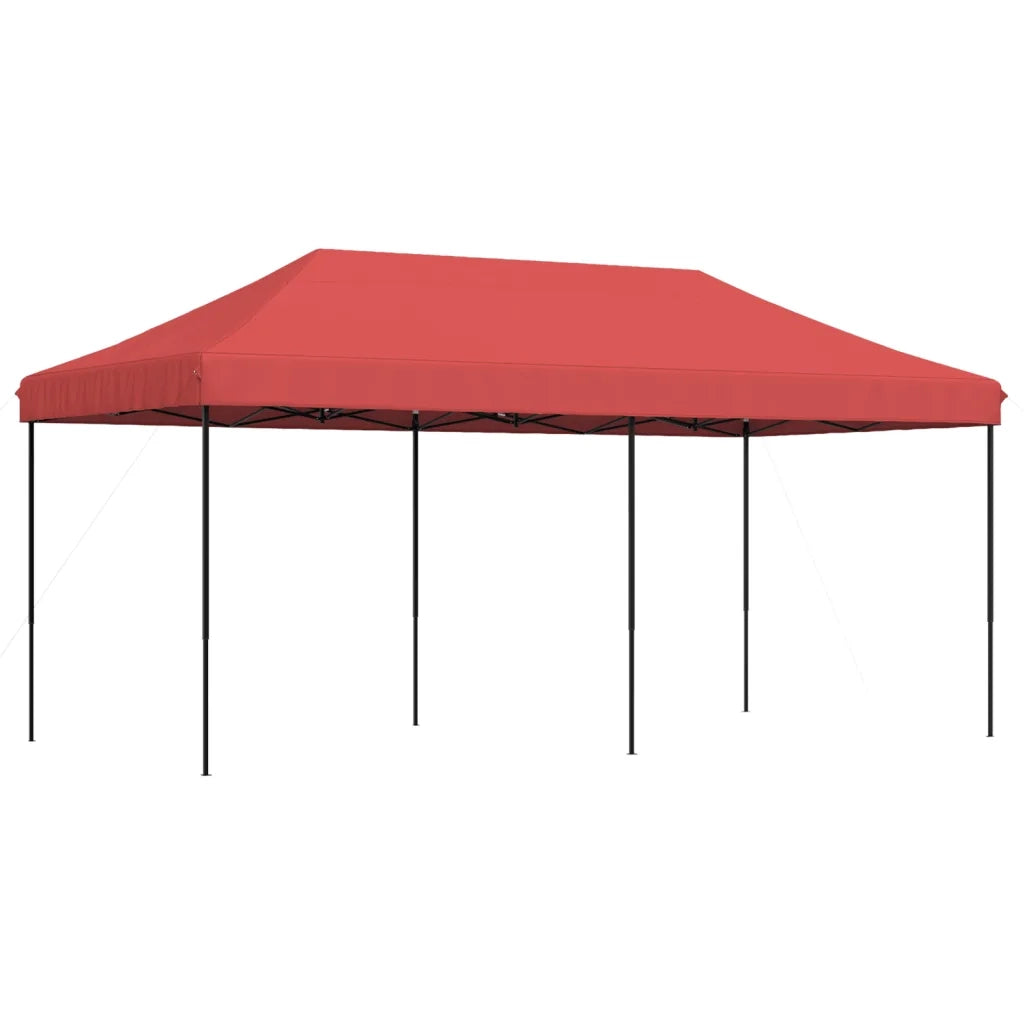 Tenda da Festa Pieghevole Pop-Up Bordò 580x292x315 cm 4004939