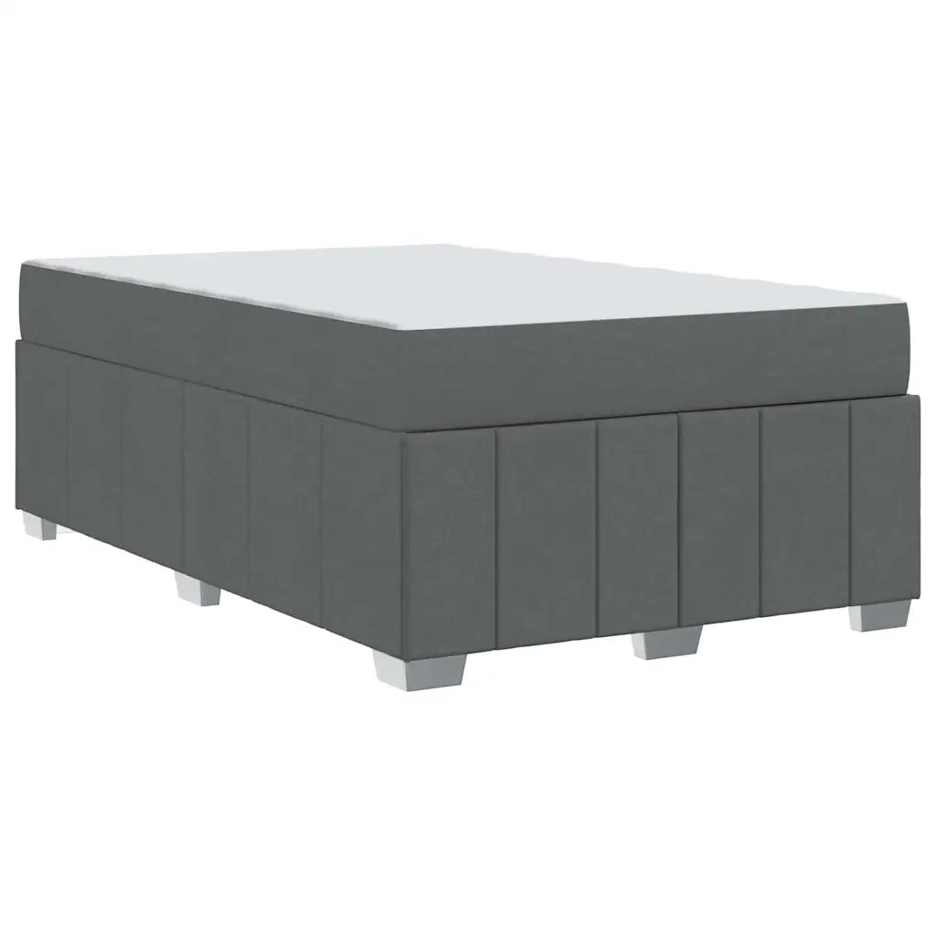 Struttura del letto Grigio scuro 120 x 200 cm Tessuto 3398280