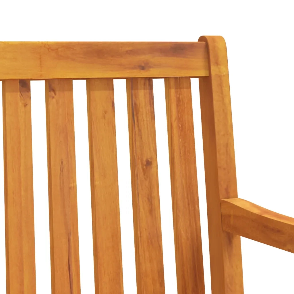 Panca da Giardino 180 cm in Legno Massello di Acacia 316612