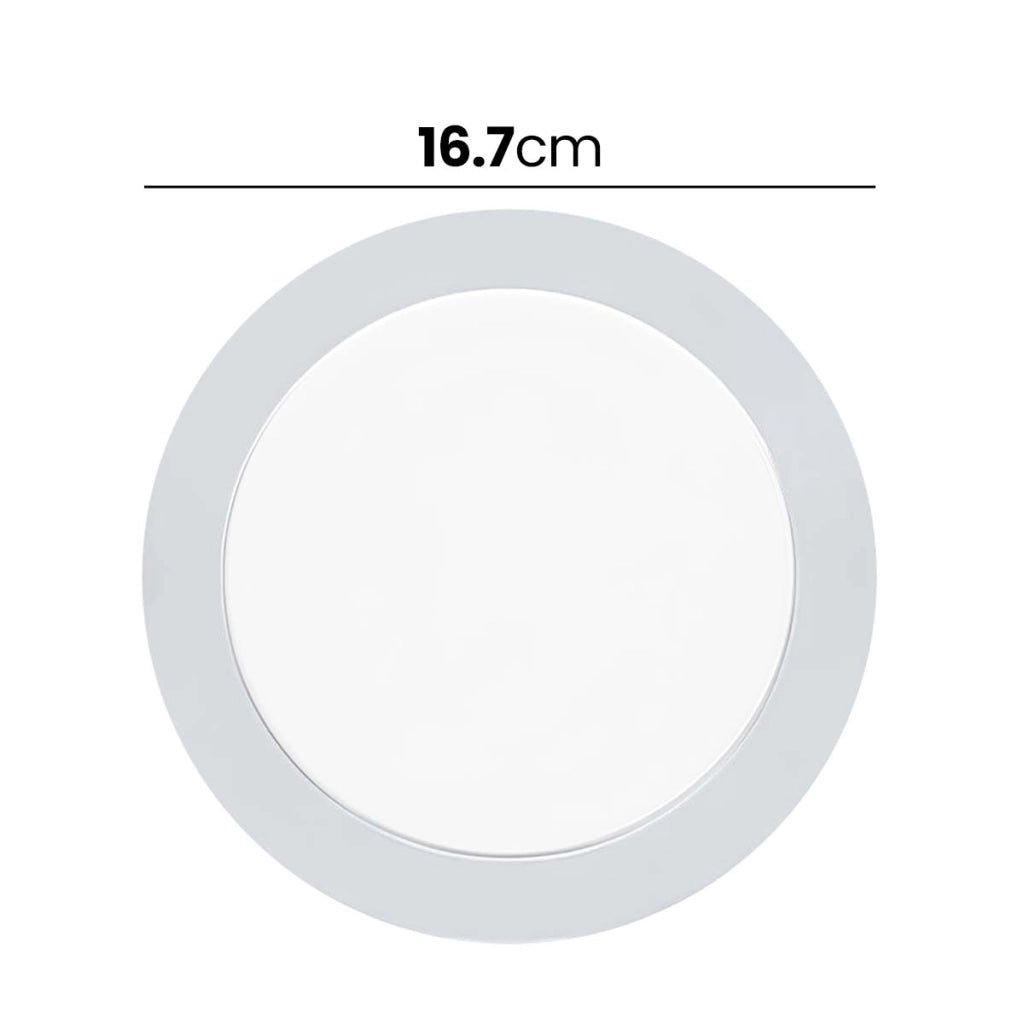 Pannello LED 3W Incassato Formato Rotondo 16.7cm 50000 Ore Bianco Avizar