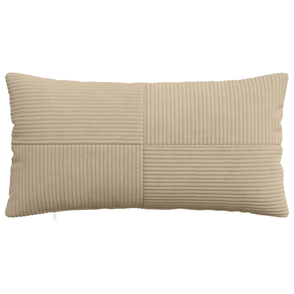 Federa 2 pcs ALMELO Tortora 40 x 80 cm corduroy 914638