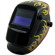 Trade Shop - Maschera Per Saldatura Casco Per Saldatori Fabbro Protezione A Cristalli Liquidi -