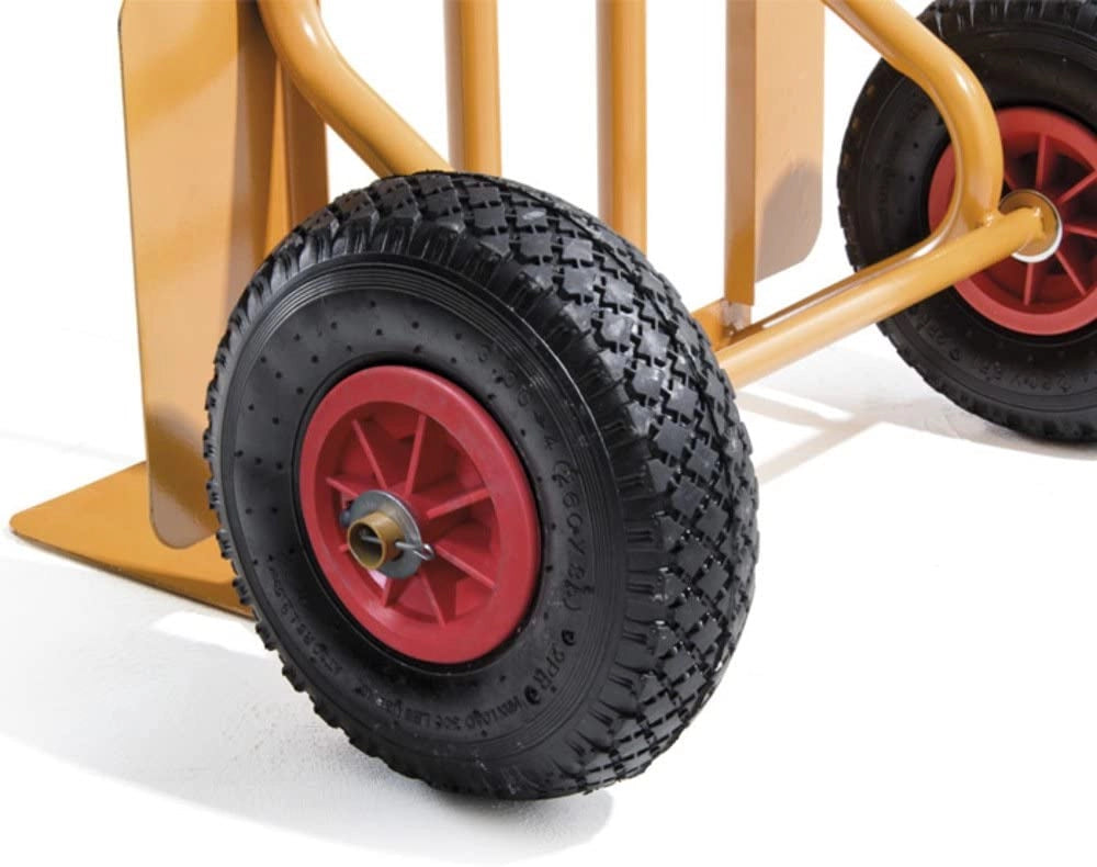 Carrello Portapacchi Portatutto con Ruote Pneumatiche Trasporto Portata 200 Kg