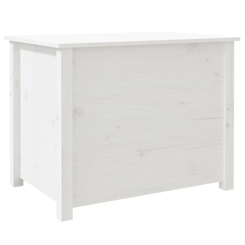 Tavolino da Salotto-Tavolino da soggiorno-Tavolo Bianco 71x49x55cm in Legno Massello di Pino