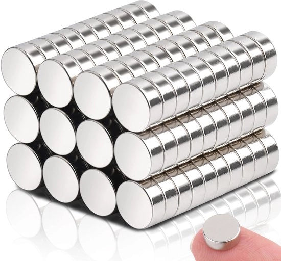 120 pezzi di minimagneti, 8 x 3 mm magneti neodimio, piccoli magneti, forti piccoli magneti, magneti per frigorifero, forti magneti per lavagne magnetiche, magneti per cartelli da parete, minimagneti piccoli per attività di whiteboard, foto