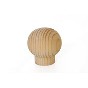Pomolo in legno - Ø 22 mm. - pino grezzo