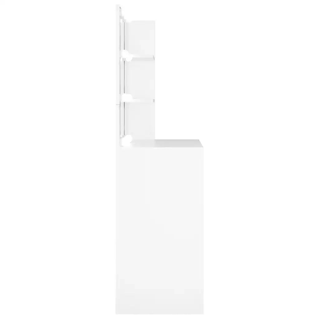 Toeletta con LED Bianca 74,5x40x141 cm 808801