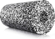 Fascia rotolante professionale standard medio-dura, lunghezza 30 cm, diametro 15 cm, con e-book gratuito, nero