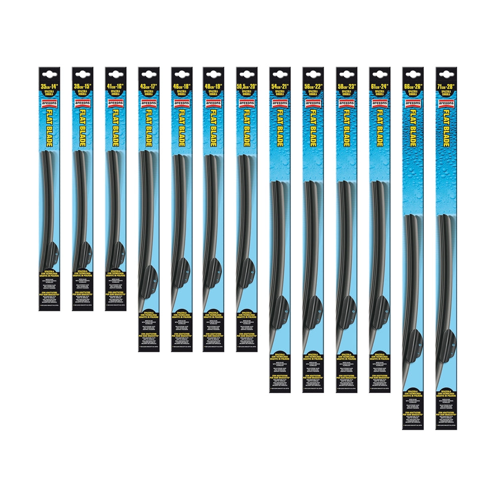 SPAZZOLA TERGICRISTALLO 'FLAT BLADE' art. 8133 - cm. 43  - AREXONS