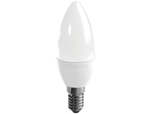 LAMPADA LED OLIVA OPALE E14- - 3w - E14 - 2700  °K calda - 250 lm - 180  ° - 8 pezzi DURACELL - MAXIMUS