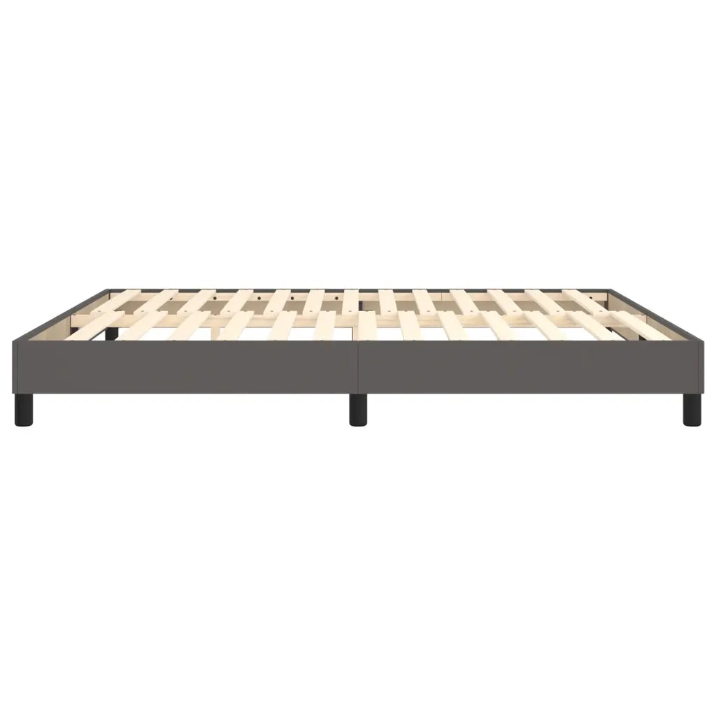 Struttura Letto a Rete a Molle Grigio 180x200 cm in Similpelle 3120716