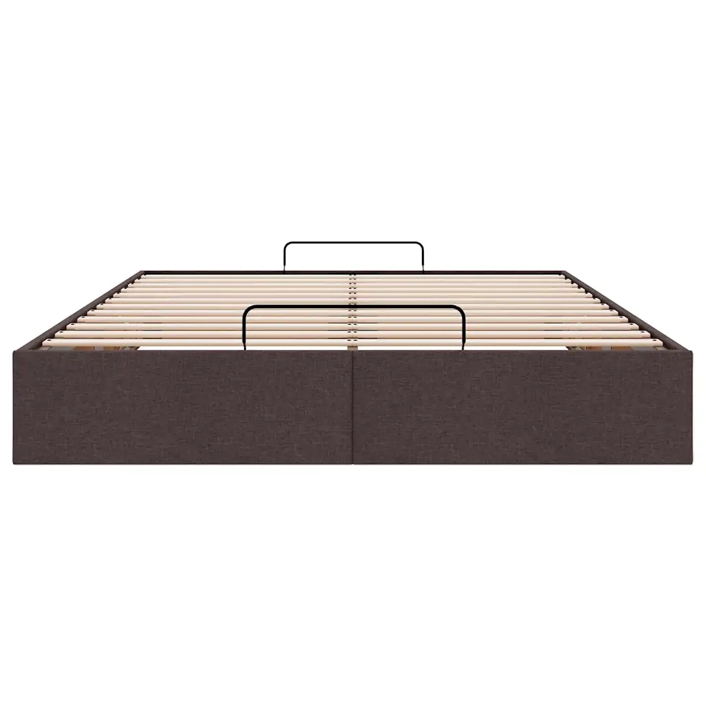 Struttura Letto Pouf senza Materasso 140x190 cm in Tessuto 3310878