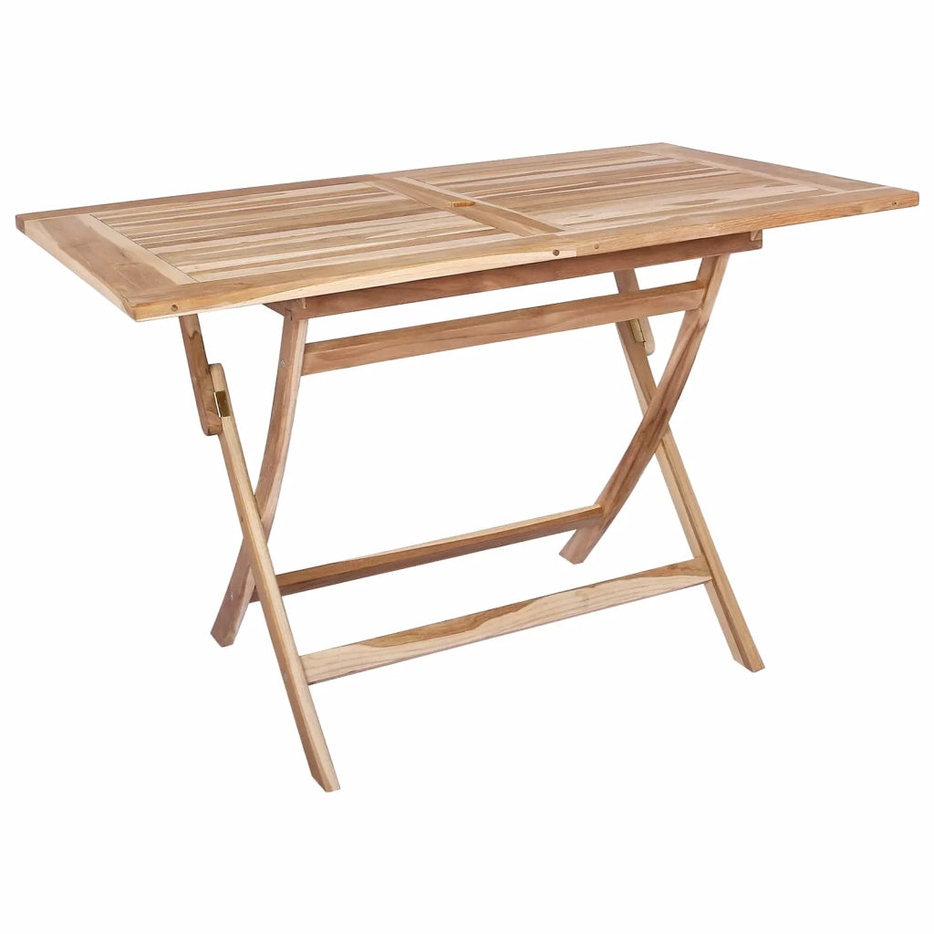 Set di Mobili da Giardino 5 pz Naturale Legno di teak solido 3418858