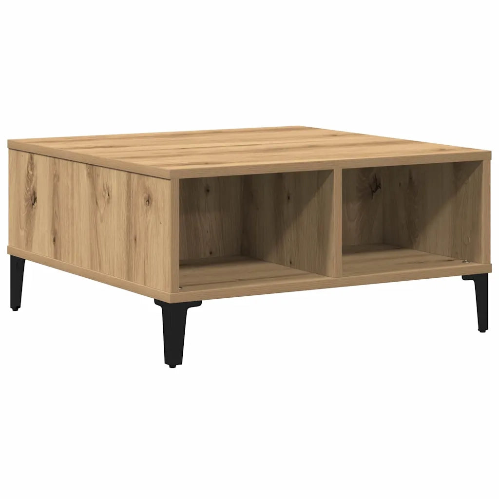 Tavolino da salotto Rovere artigianale 60 x 60 x 30 cm 862588