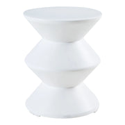 Tavolino laterale 47 x 37 cm bianco 03_0010919