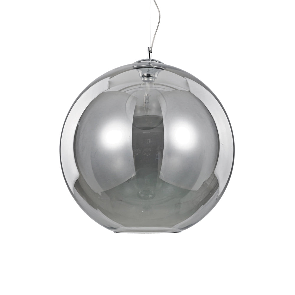 Sospensione Moderna Nemo Metallo Fumè 1 Luce E27 D50Cm