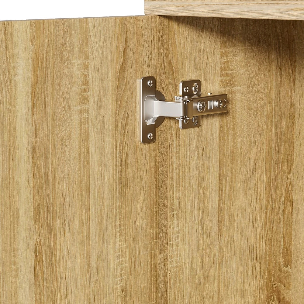 Armadio Contenitore in Legno con 4 Ante e 4 Cassetti ¨C MINIMAL ¨C 160x36x94