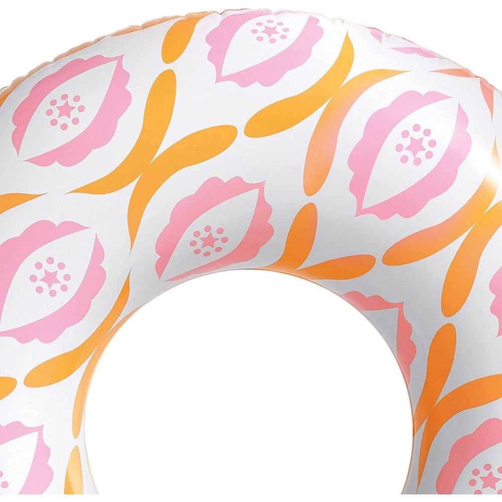 Trade Shop - Ciambella Timeless Con Maniglie 91 Cm Galleggiante Gonfiabile Piscina Mare 56269 -